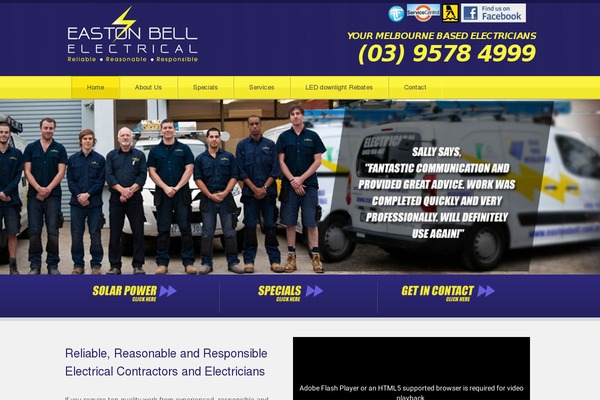 easton-bell.com.au site used Eastonbell