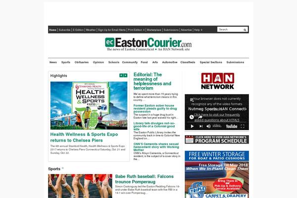 eastoncourier.com site used Rambo