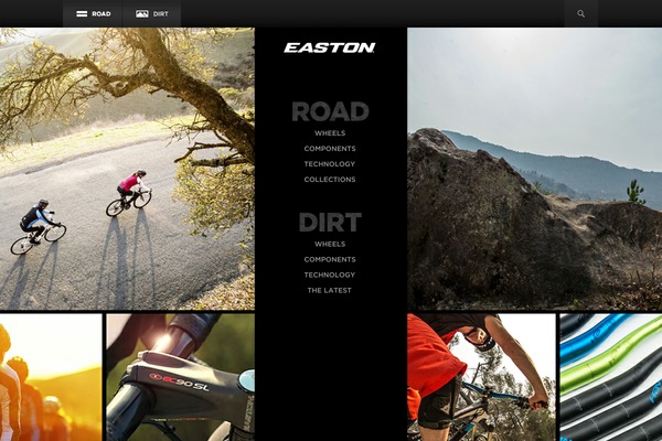 cycling theme websites examples