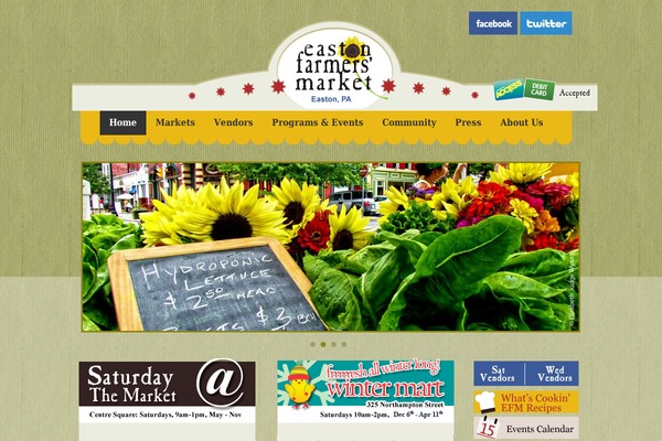 Green-farm theme site design template sample