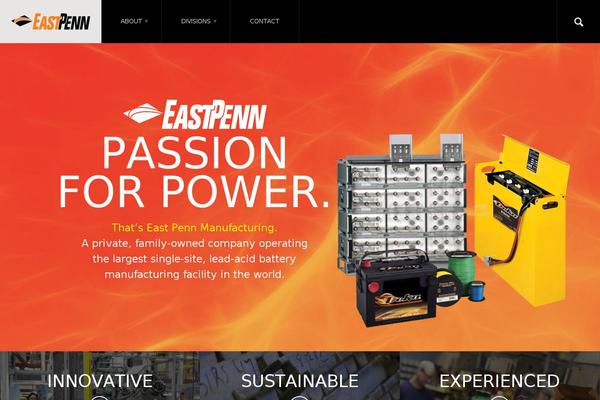 east-penn-manufacturing theme websites examples