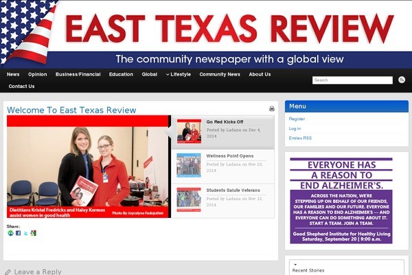 easttexasreview.com site used Kiante