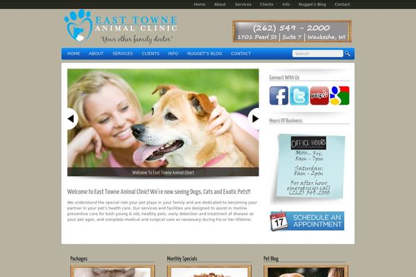 easttowneanimalclinic.com site used Cleanside