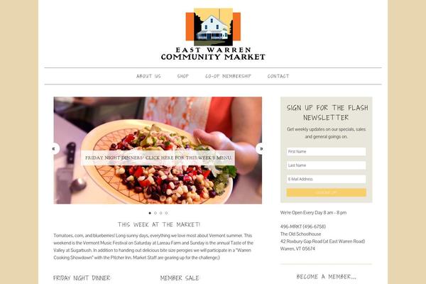 eastwarrenmarket.com site used Foodie