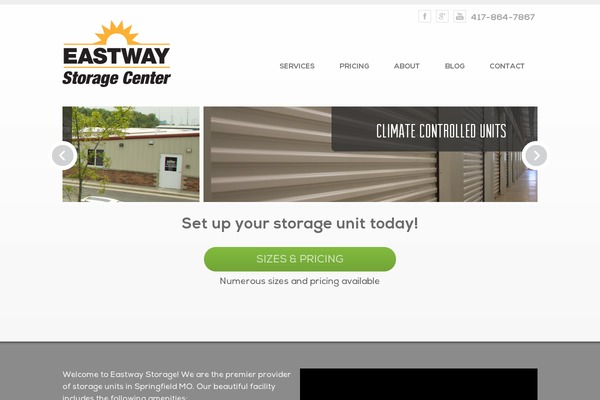 eastwaystoragecenter.com site used Eastway