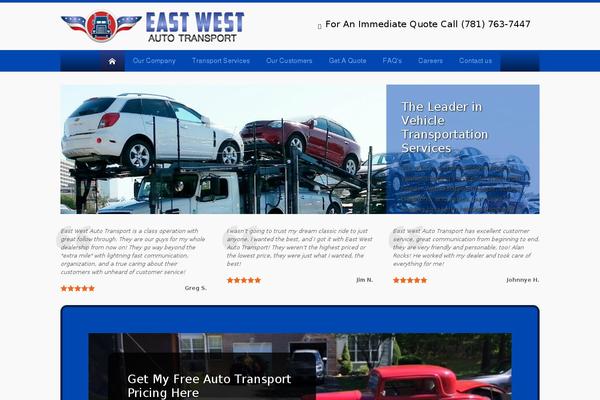 eastwestautotransport.com site used Trucking.3.0.160131.1836