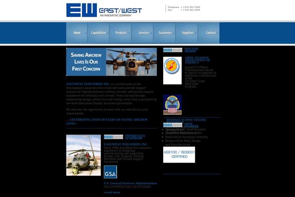 eastwestindustries.com site used Migration-theme-master