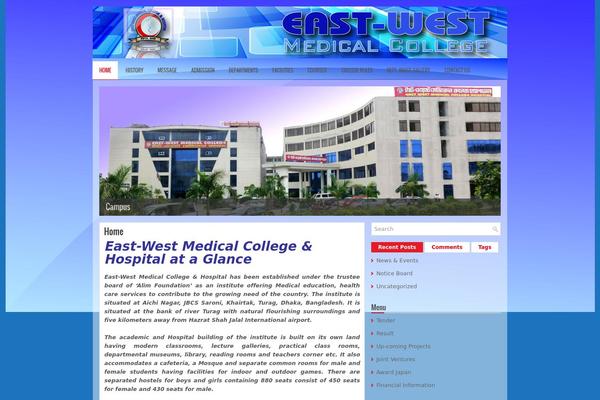 eastwestmedicalcollege.com site used Valeo