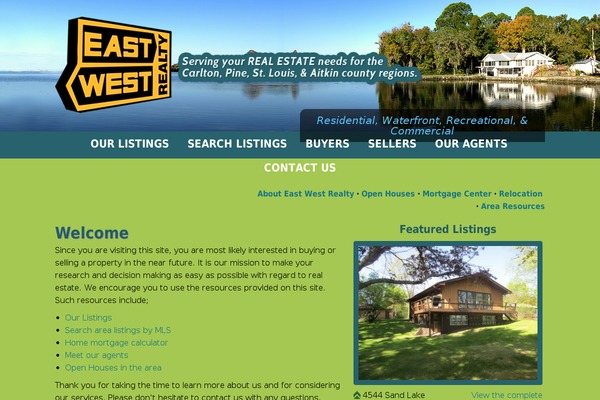 eastwestrealtyml.com site used Blog-note