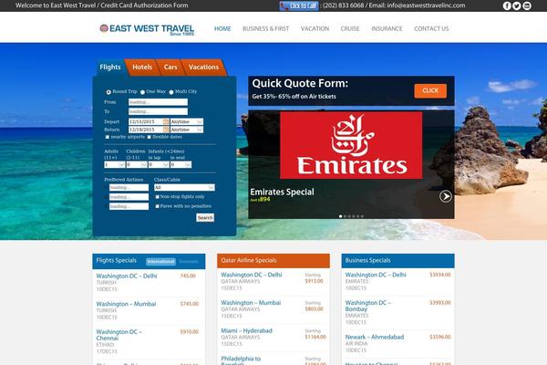 eastwesttravelinc.com site used Flycite