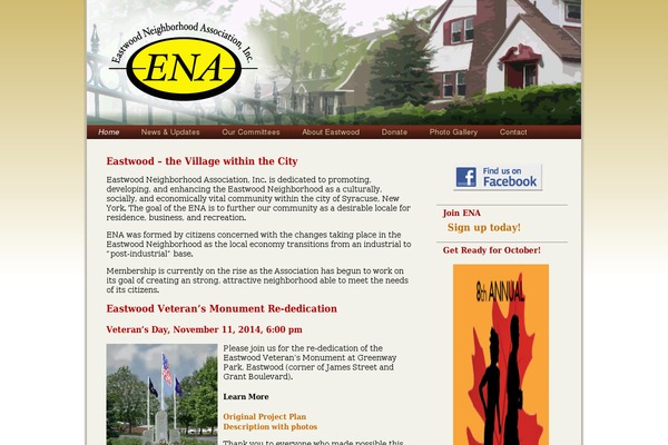 eastwoodneighbor.com site used Burlaptextureorange