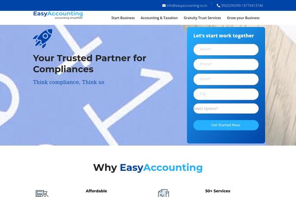 easyaccounting.co.in site used Invico-child