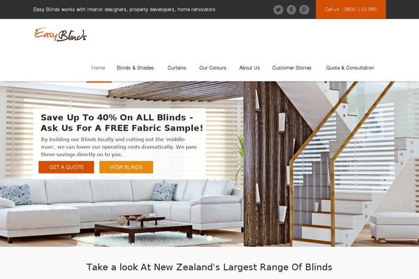 Hershel theme site design template sample