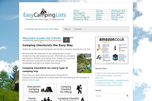 Canvas theme site design template sample