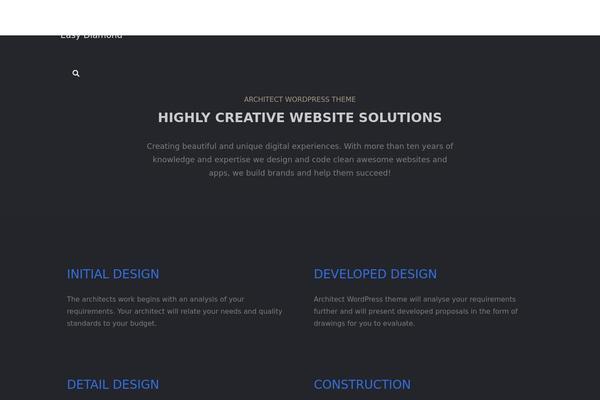 Architect Theme theme site design template sample