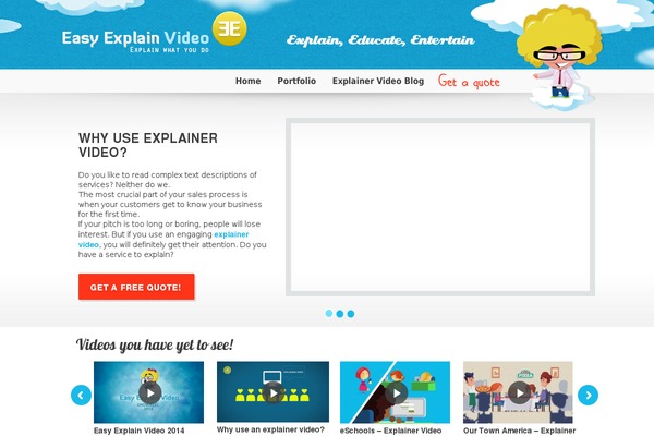 easyexplainvideo.com site used Developnet-template