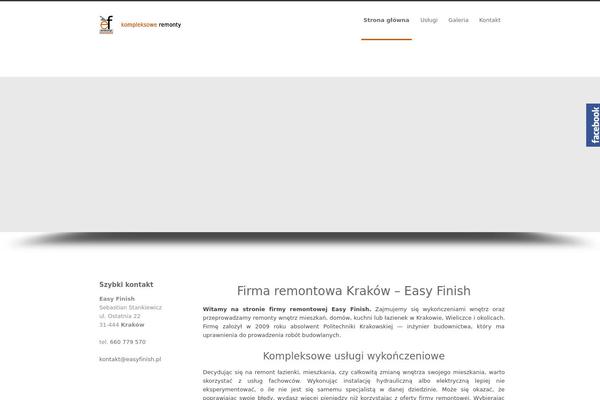 easyfinish.pl site used Innov8tive Child
