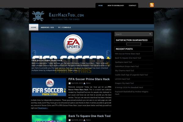 easyhacktool.com site used Thegame