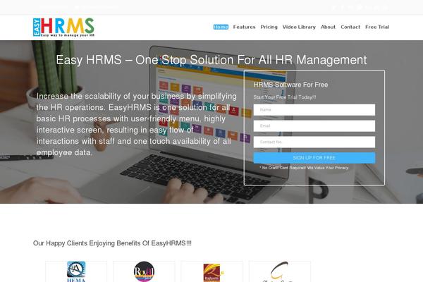 easyhrms.com site used Backoffice