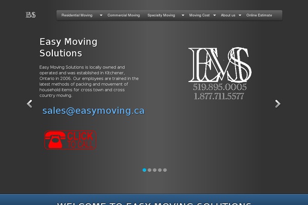 easymoving.ca site used Dualflow