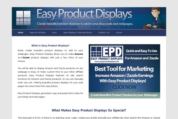 easyproductdisplays.com site used Epd
