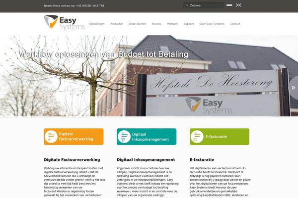easysystems.nl site used Icreative