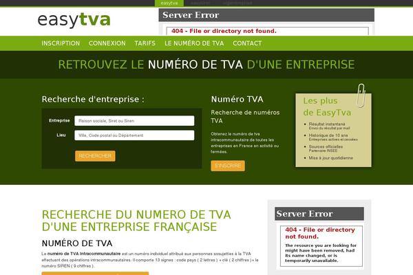 easytva.com site used Groupecartegie