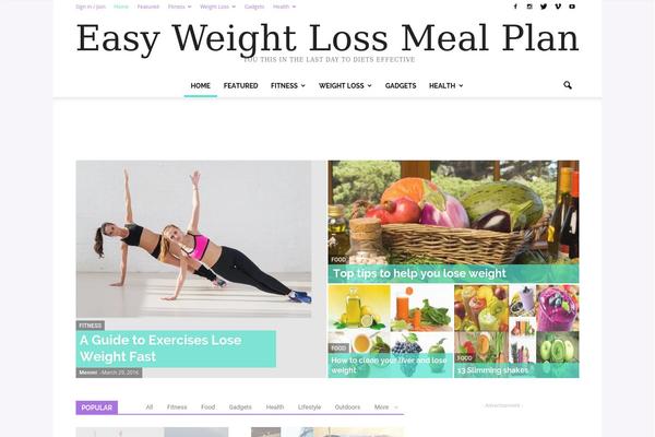 Newspaper theme site design template sample