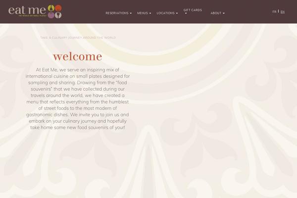 Osteria theme site design template sample