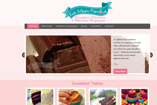 Magdalena theme site design template sample