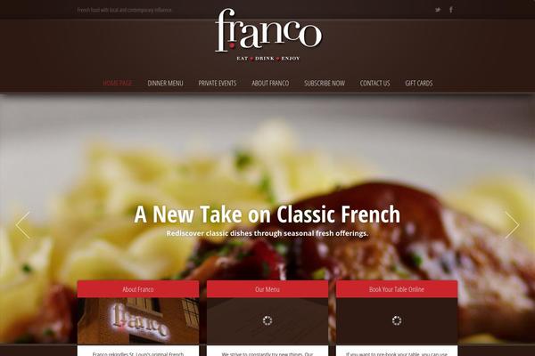 Linguini theme site design template sample