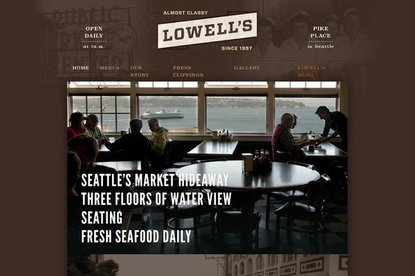 eatatlowells.com site used Lowells