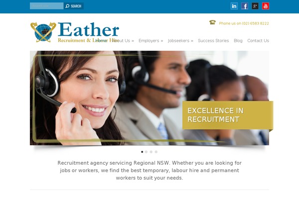 eatherrecruitment.com.au site used Eather-recruitment