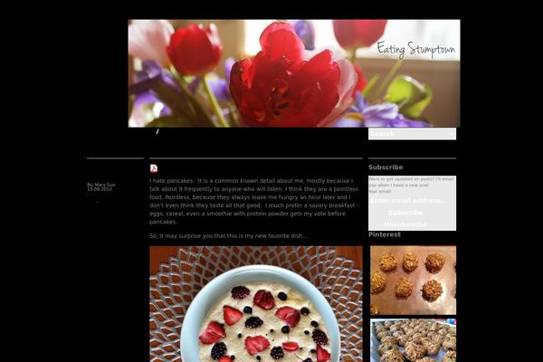 Blogum theme site design template sample