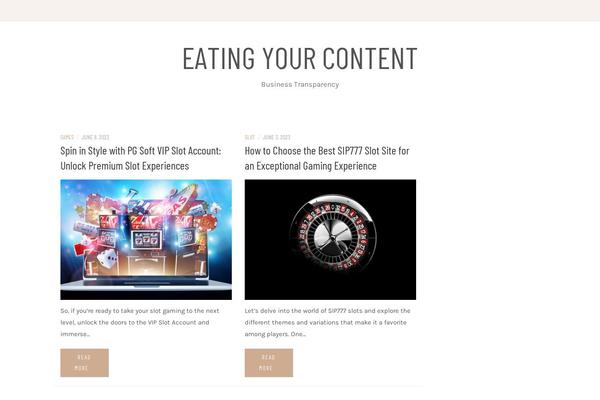 Patricia Blog theme site design template sample
