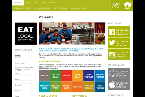 eatlocalsa.com.au site used Eatlocal