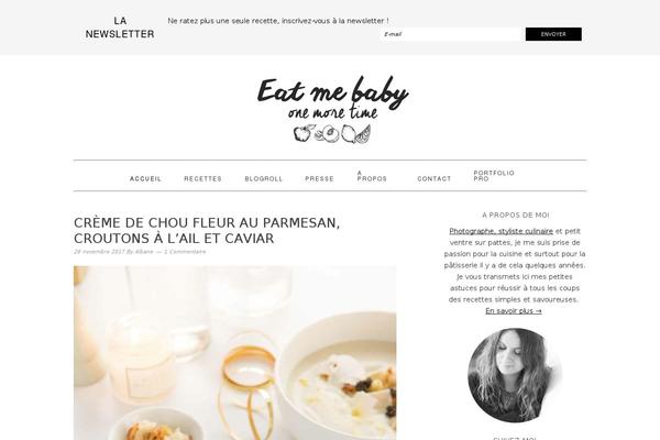 eatmebaby.fr site used Wiso-child-theme