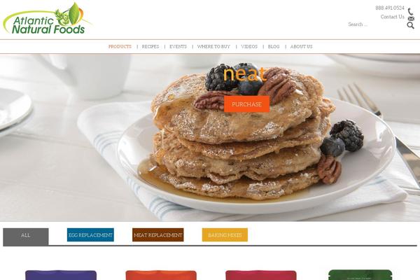 eatneat.com site used Atlantic-natural-foods-anf