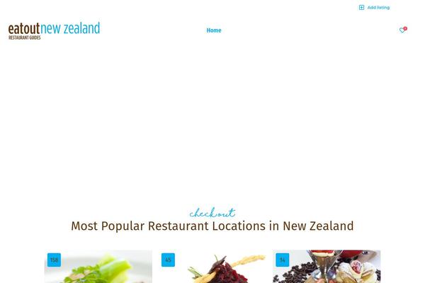 eatout.nz site used Urbango