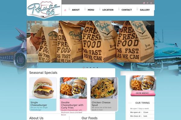 route66 WordPress theme, websites list used route66 theme route66 theme websites examples