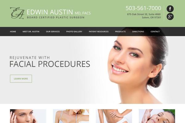 eaustinmd WordPress theme, websites list used eaustinmd theme eaustinmd theme websites examples