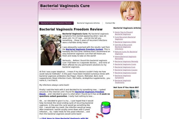 ebacterialvaginosiscure.com site used Bv