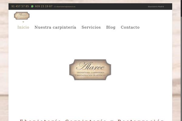 ebanisteriamadridalarce.com site used Ebanisteriamadrid