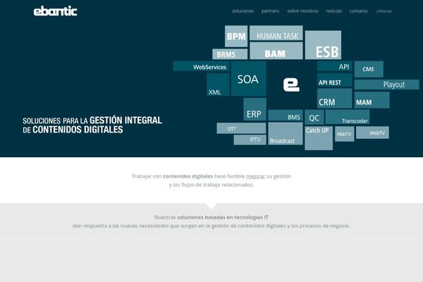 Enfold theme site design template sample