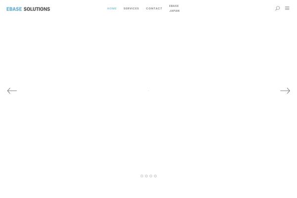 Blu theme site design template sample