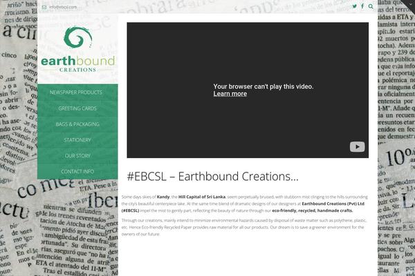 ebcsl.com site used Vertikal-theme
