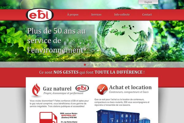 ebi theme websites examples