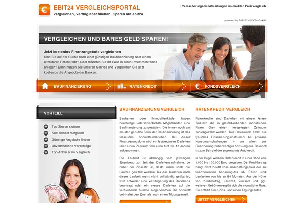 ebit24.com site used Finanzen