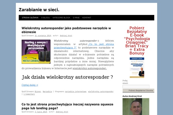 ebizneswsieci.pl site used Responsive Mobile
