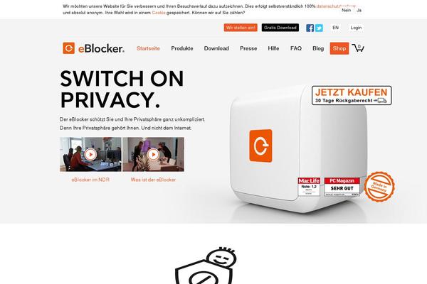 Site using Autoptimize plugin